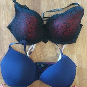 Lot of 5 38c bras